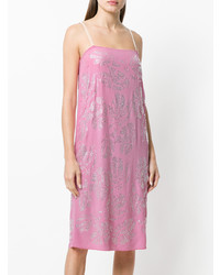 rosa verziertes Camisole-Kleid von N°21