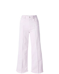 rosa weite Hose aus Jeans von Isabel Marant Etoile
