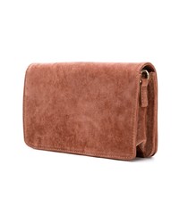 rosa Wildleder Clutch von Lancaster