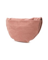 rosa Wildleder Clutch von L'Autre Chose