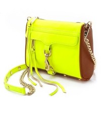 rosa Wildleder Clutch von Rebecca Minkoff