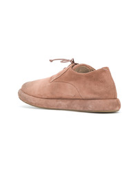 rosa Wildleder Derby Schuhe von Marsèll