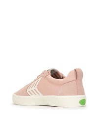 rosa Wildleder niedrige Sneakers von Cariuma