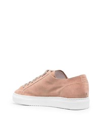 rosa Wildleder niedrige Sneakers von Doucal's