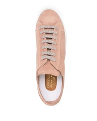 rosa Wildleder niedrige Sneakers von Doucal's