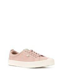 rosa Wildleder niedrige Sneakers von Cariuma