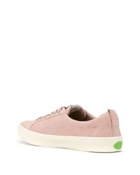 rosa Wildleder niedrige Sneakers von Cariuma