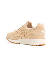 rosa Wildleder niedrige Sneakers von Asics