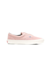 rosa Wildleder niedrige Sneakers von Vans