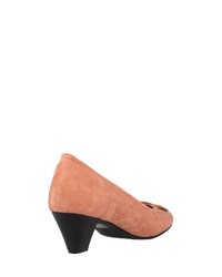 rosa Wildleder Pumps von Andres Machado