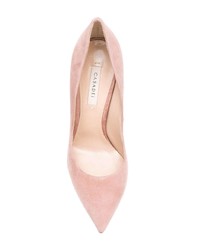 rosa Wildleder Pumps von Casadei