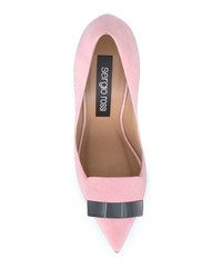 rosa Wildleder Pumps von Sergio Rossi