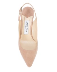 rosa Wildleder Pumps von Jimmy Choo