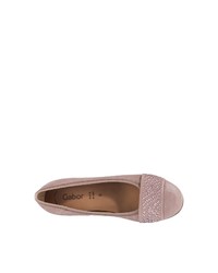 rosa Wildleder Pumps von Gabor