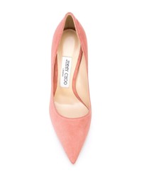 rosa Wildleder Pumps von Jimmy Choo