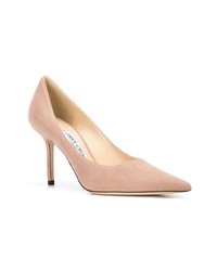 rosa Wildleder Pumps von Jimmy Choo