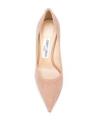 rosa Wildleder Pumps von Jimmy Choo