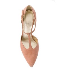 rosa Wildleder Pumps von Antonio Barbato