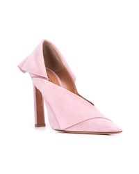 rosa Wildleder Pumps von Altuzarra