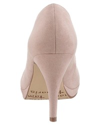 rosa Wildleder Pumps von Tamaris