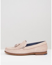 rosa Wildleder Slipper mit Quasten von Ted Baker