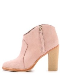 rosa Wildleder Stiefeletten von Derek Lam