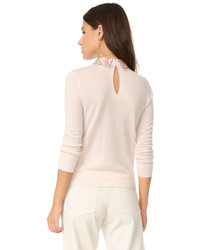 rosa Wollpullover von Club Monaco