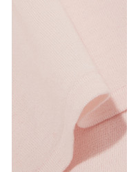 rosa Wollrollkragenpullover von Dion Lee