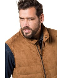 rotbraune ärmellose Jacke von JP1880