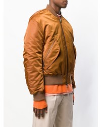 rotbraune Bomberjacke von Acne Studios