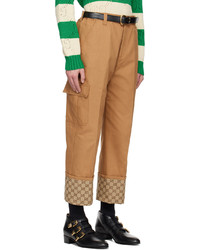 rotbraune Cargohose von Gucci