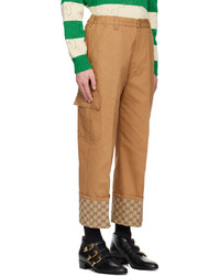 rotbraune Cargohose von Gucci