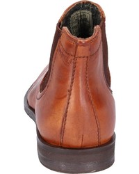 rotbraune Chelsea Boots aus Leder von Bugatti