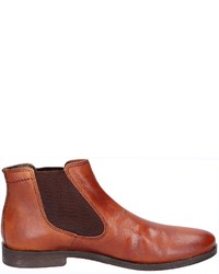 rotbraune Chelsea Boots aus Leder von Bugatti