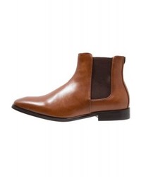 rotbraune Chelsea Boots aus Leder von Call it SPRING