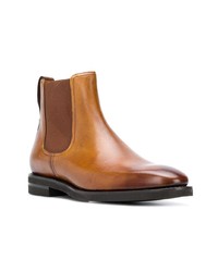 rotbraune Chelsea Boots aus Leder von Berwick Shoes