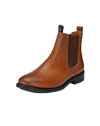 rotbraune Chelsea Boots aus Leder von CRICKIT