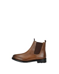 rotbraune Chelsea Boots aus Leder von CRICKIT