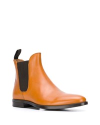 rotbraune Chelsea Boots aus Leder von Scarosso