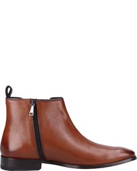 rotbraune Chelsea Boots aus Leder von JOOP!