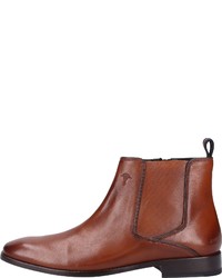 rotbraune Chelsea Boots aus Leder von JOOP!