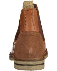 rotbraune Chelsea Boots aus Leder von Josef Seibel