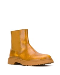 rotbraune Chelsea Boots aus Leder von CamperLab