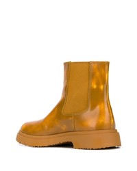 rotbraune Chelsea Boots aus Leder von CamperLab