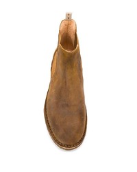 rotbraune Chelsea Boots aus Wildleder von Astorflex