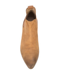 rotbraune Chelsea Boots aus Wildleder von Marsèll
