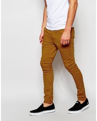 rotbraune Chinohose von Asos