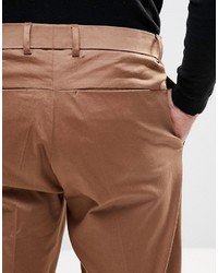 rotbraune Chinohose von Asos