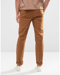 rotbraune Chinohose von Asos