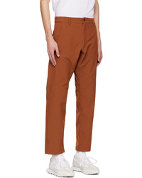 rotbraune Chinohose von Whim Golf